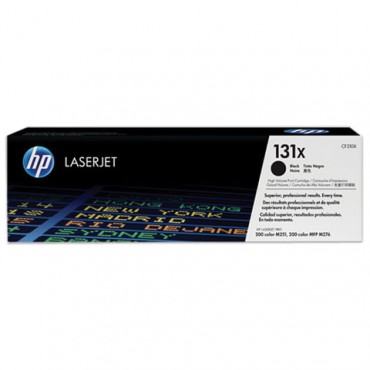 Картридж лазерный HP (CF210X) CLJ Pro 200 M276n/M276nw, №131X, черный, оригинальный, ресурс 2400 страниц