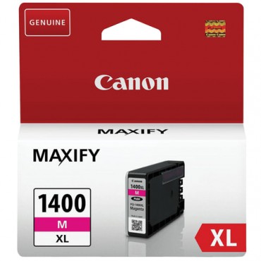 Картридж струйный CANON (PGI-1400XLМ) МВ2040/МВ2340, пурпурный, оригинальный, ресурс 900 стр., 9203B001